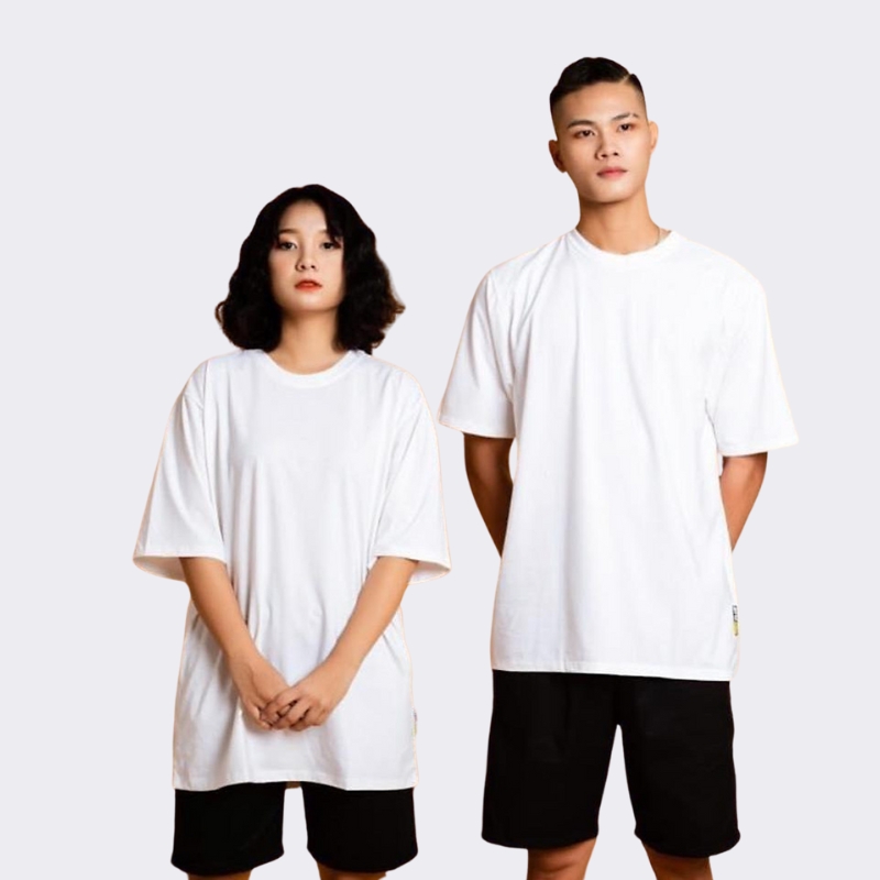 Áo Thun Oversize Trơn Nam Nữ AO1